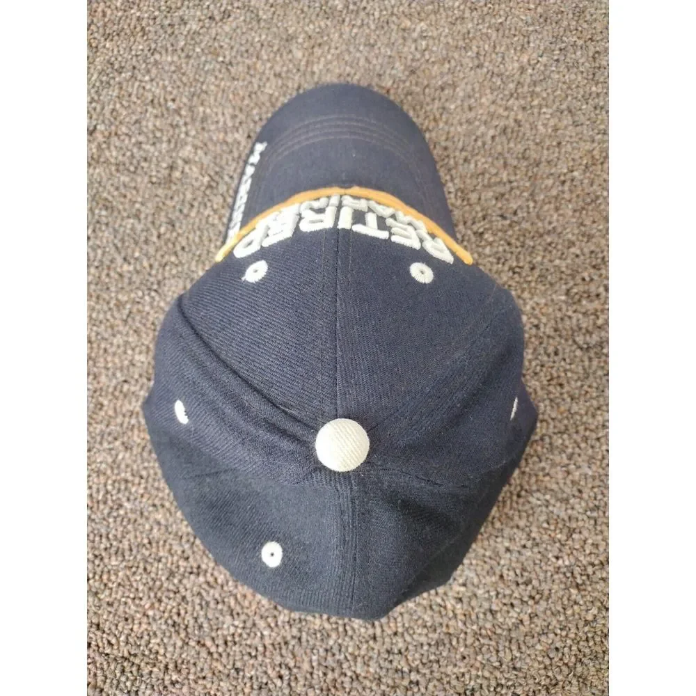 CoStar Retired Marines Hat Cap Blue Strapback